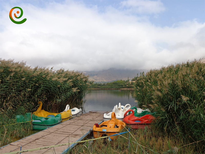 امکانات تفریحی دریاچه اوان قزوین